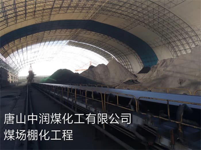 衡水中润煤化工有限公司煤场棚化工程